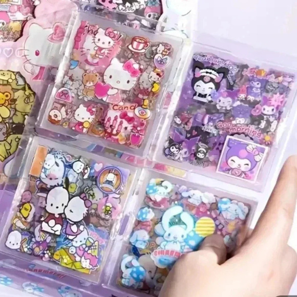 BRAND NEW 100 CT hello kitty and friends stickers (#935) - Picture 2 of 4